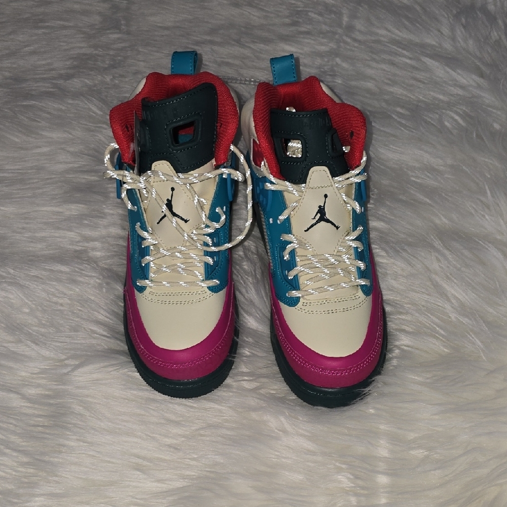 Jordan Kids Sneakers - Cream, Pink, Blue